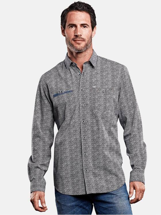 emilio adani Herren Karohemd Hellblau 29191