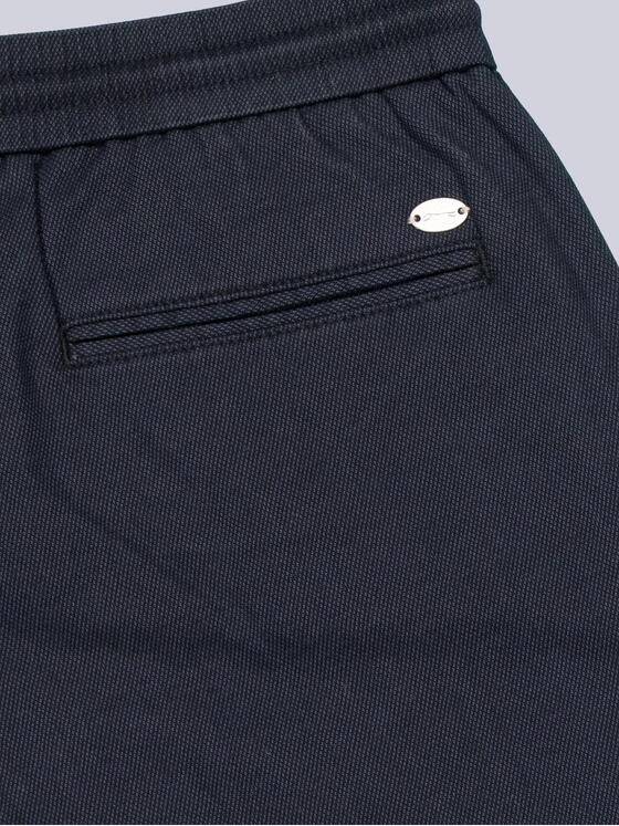 engbers Herren Chino mit Tunnelzug Anthrazit 39117