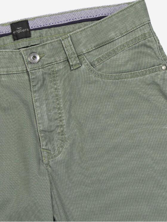 engbers Herren 5-Pocket-Hose regular Grün 36612