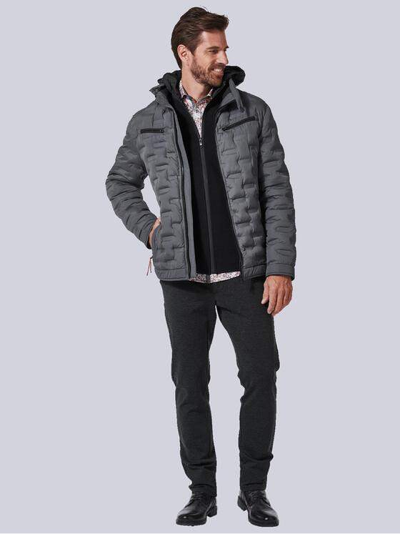 engbers Herren Steppjacke regular Grau 35246