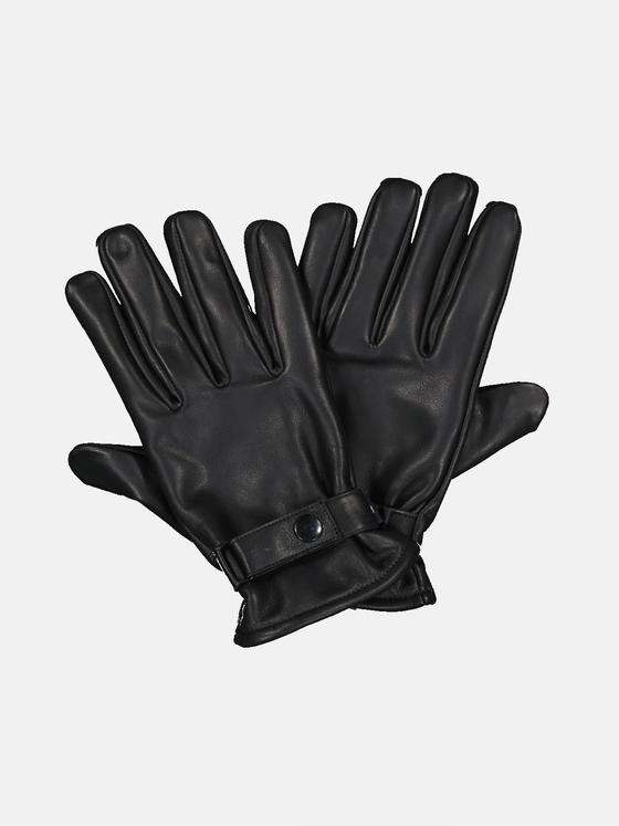 engbers Herren Lederhandschuh Schwarz 33884