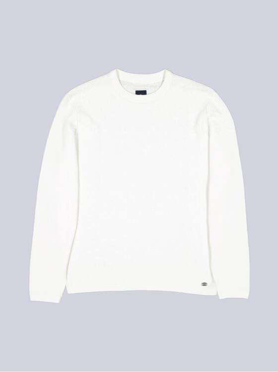 engbers Herren Pullover regular Naturweiss 39122