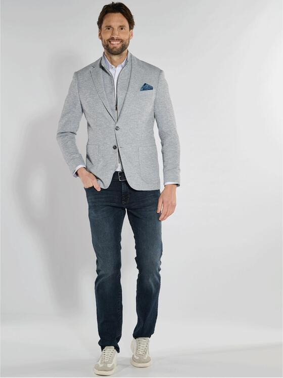 engbers Herren Freizeit-Sakko slim fit Blau 36366