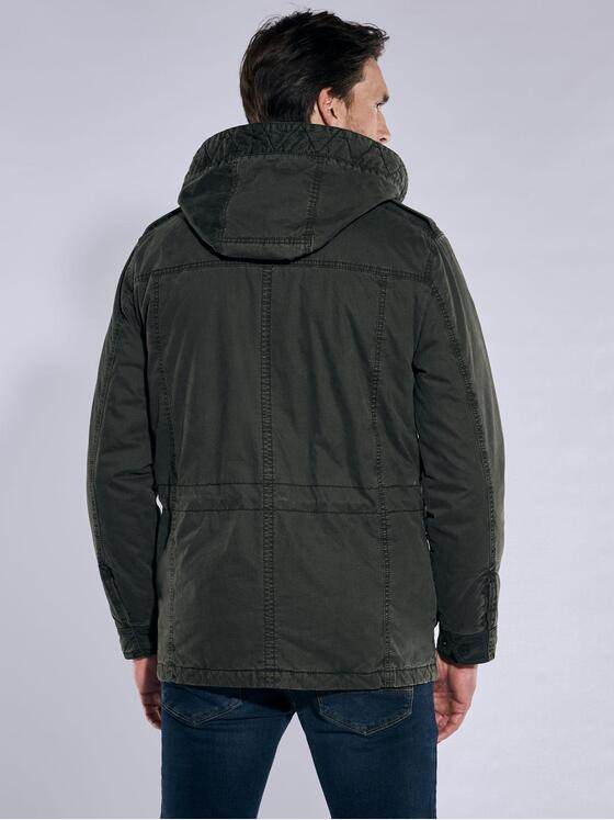 engbers Herren Baumwoll-Jacke regular Dunkelgruen 37461