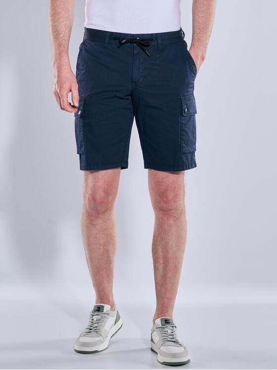 engbers Herren Cargo-Bermuda mit Tunnelzug Marineblau 39023