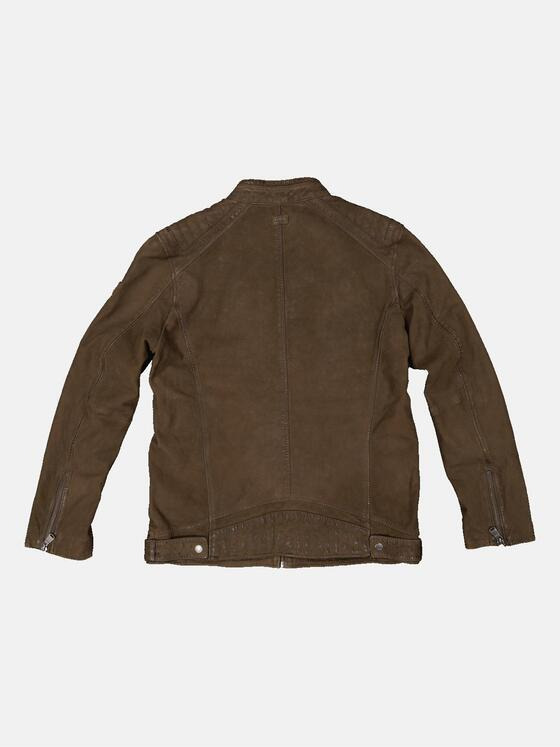 engbers Herren Lederjacke regular Braun 34441