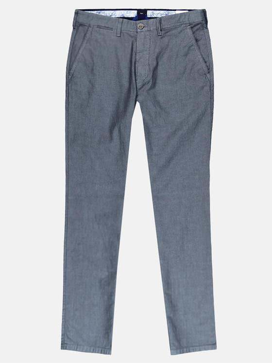 engbers Herren Chino Sommerwolloptik Taubenblau 29185