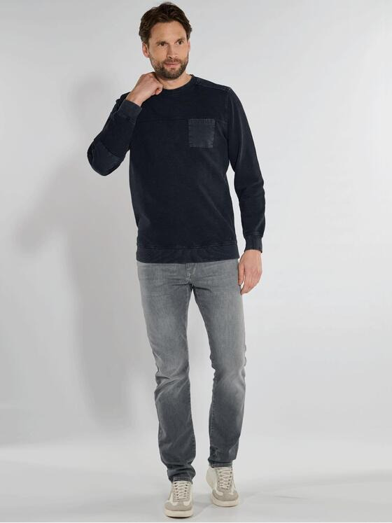 engbers Herren Sweatshirt regular Saphirblau 36356