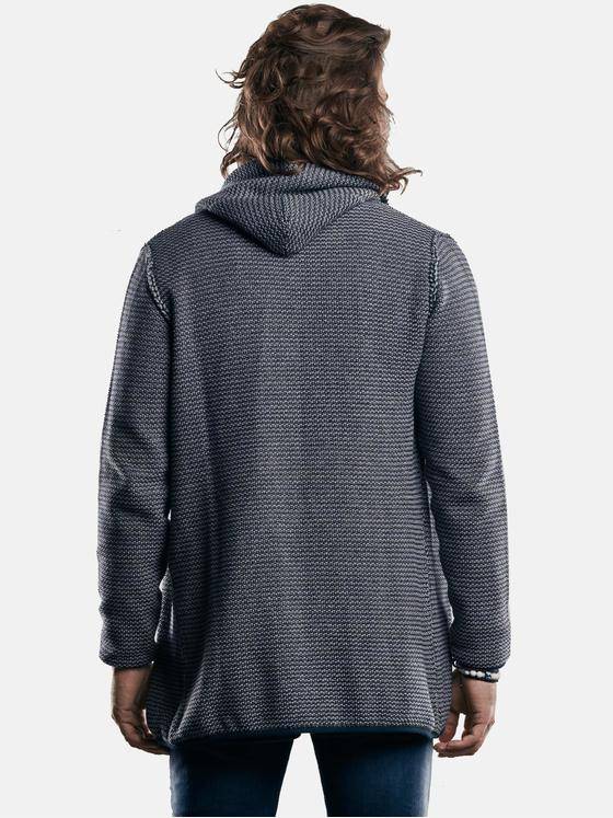 emilio adani Herren Modischer Cardigan mit melangiertem Garn Beige 29665