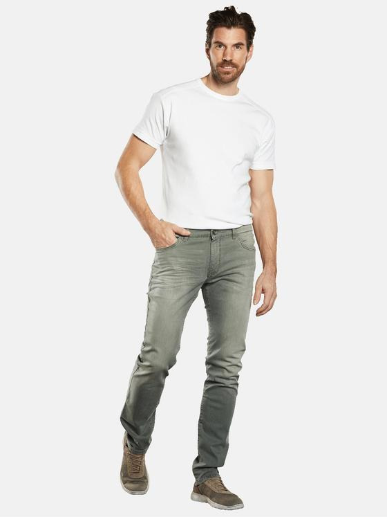 engbers Herren Super-Stretch-Jeans regular Khaki 34836