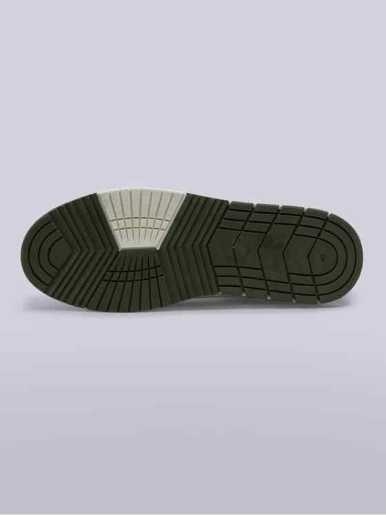 engbers Herren Ledersneaker sportiv Khaki 39752