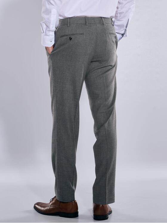 engbers Herren Anzughose regular Grau 37662