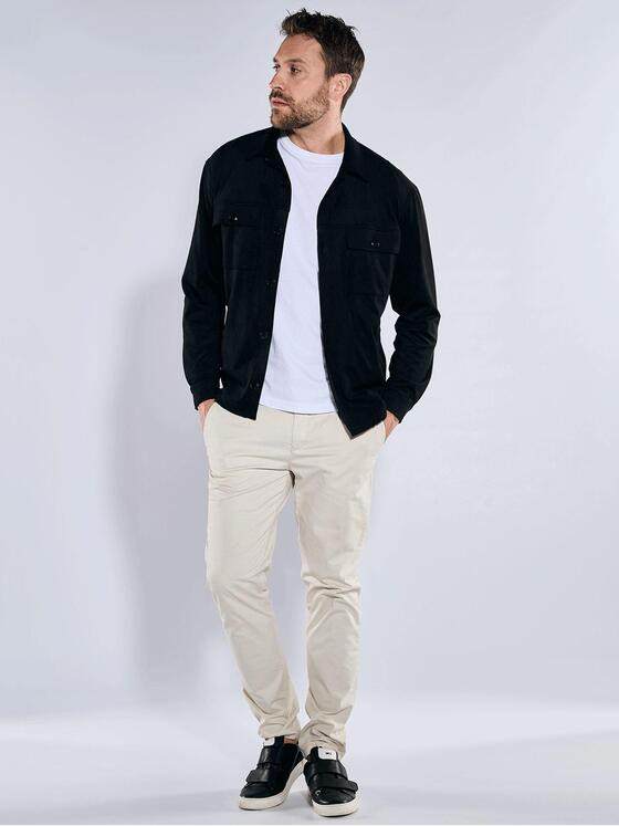 emilio adani Herren Blouson-Jacke regular Schwarz 36380