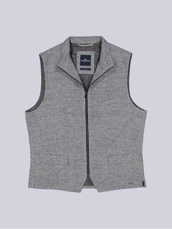 engbers Herren Weste Silbergrau 39834