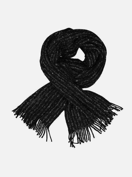 engbers Herren Schal gestreift Anthrazit 33875