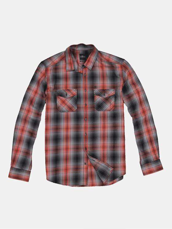 engbers Herren Karohemd Feuerrot 33632