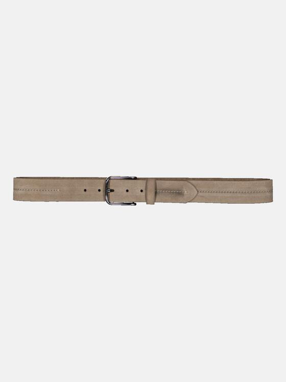 engbers Herren Ledergürtel Basic Beige 35744
