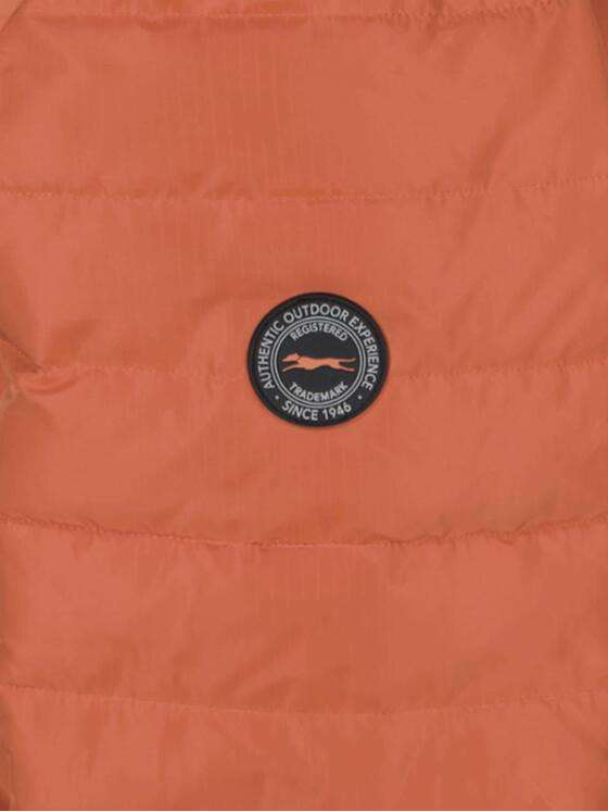 engbers Herren Steppjacke mit abnehmbarer Kapuze Orange 33517
