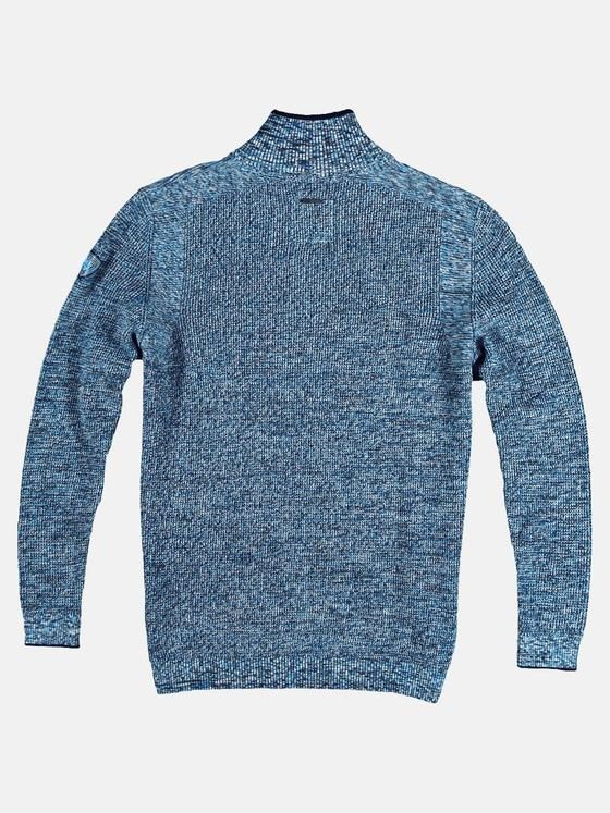 engbers Herren Softer Stehkragenpullover Himmelblau 28898