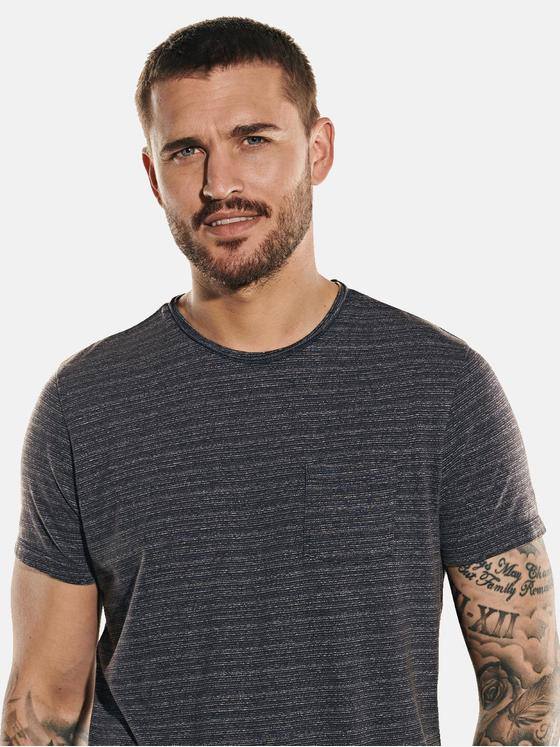emilio adani Herren T-Shirt rundhals Blau 31830
