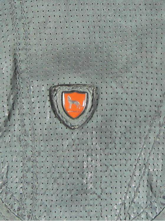 emilio adani Herren Bikerlederjacke Grau 30651