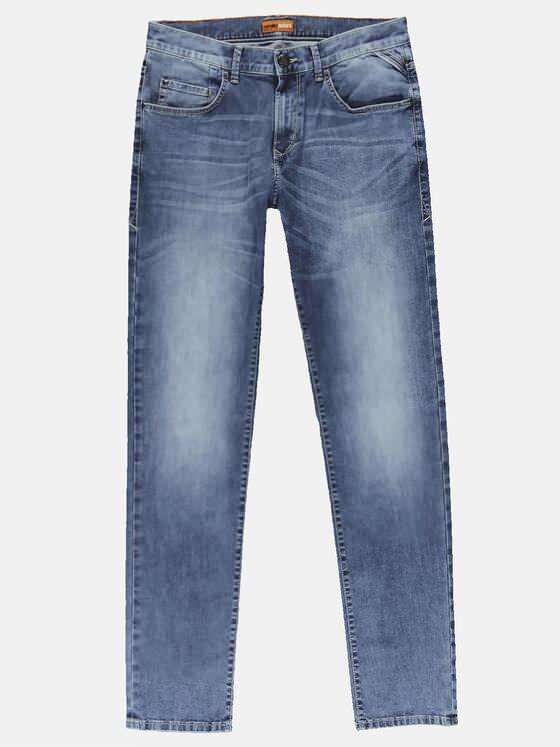 emilio adani Herren Jeans hochelastisch Blau 31623