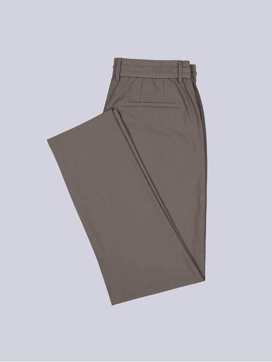 emilio adani Herren Anzughose slim fit Braunbeige 40137