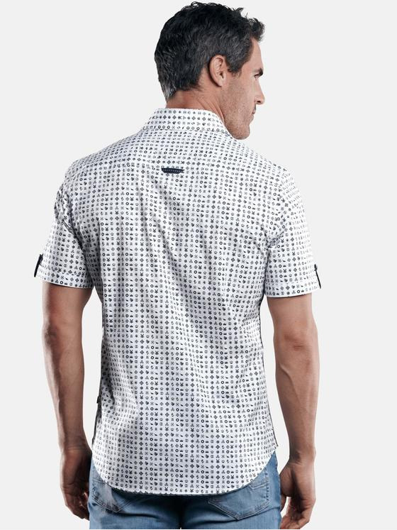 engbers Herren Hemd kurzarm Saphirblau 29471