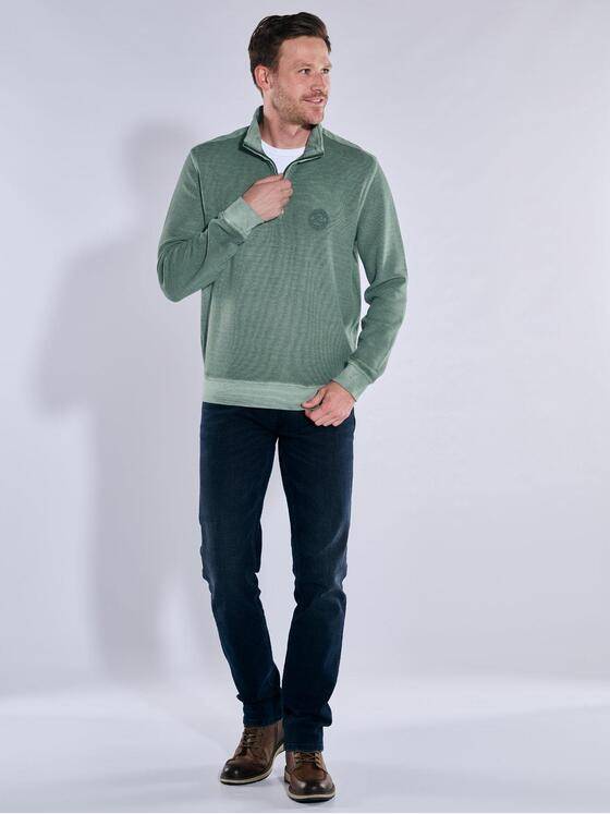 engbers Herren Sweatshirt regular Türkis 37338