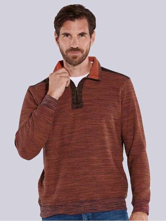 engbers Herren Sweatshirt regular Orange 35597