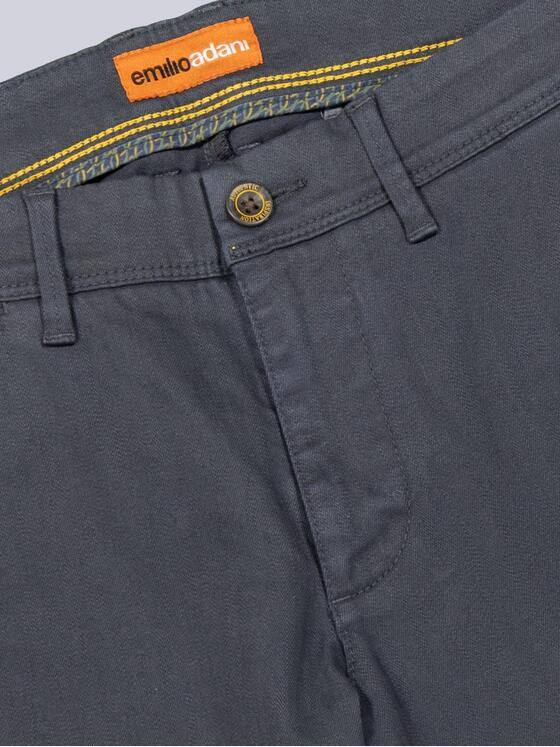 emilio adani Herren Chino slim fit Blau 38616