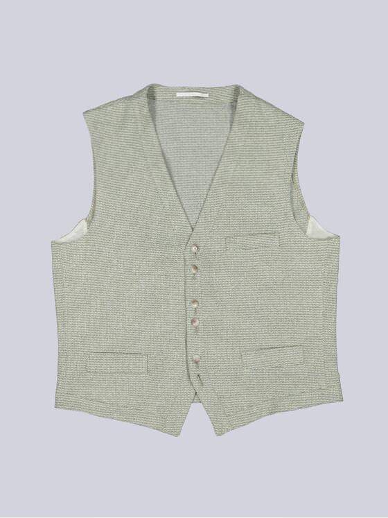 emilio adani Herren Sakko-Weste slim fit Grün 38425