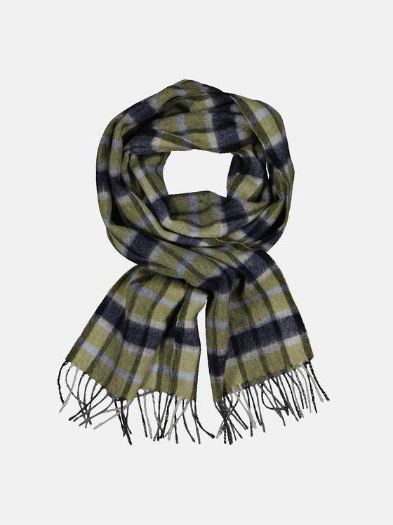 engbers Herren Schal gemustert Blassgruen 33916