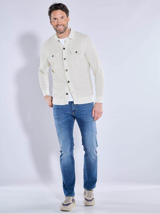 engbers Herren Overshirt regular Silbergrau 38303