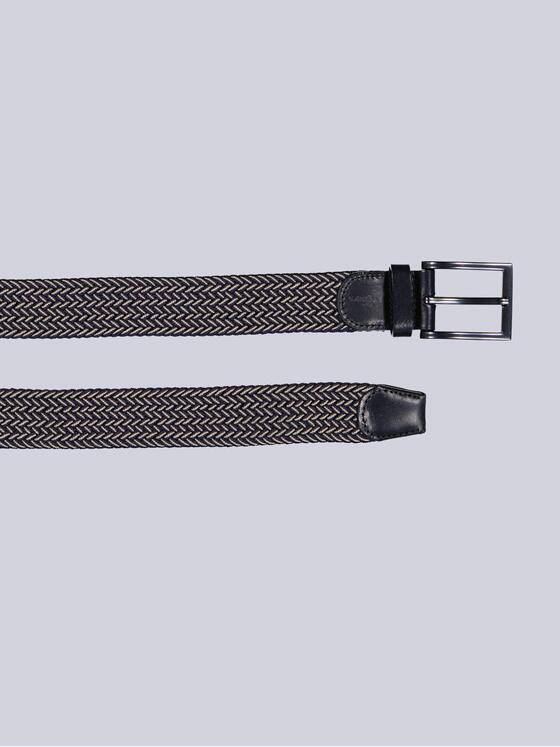 engbers Herren Gürtel in Flechtoptik Marineblau 38822