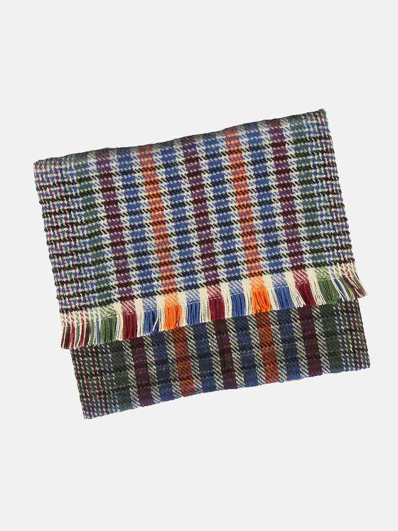 engbers Herren Schal mit Karomuster Beige 32126