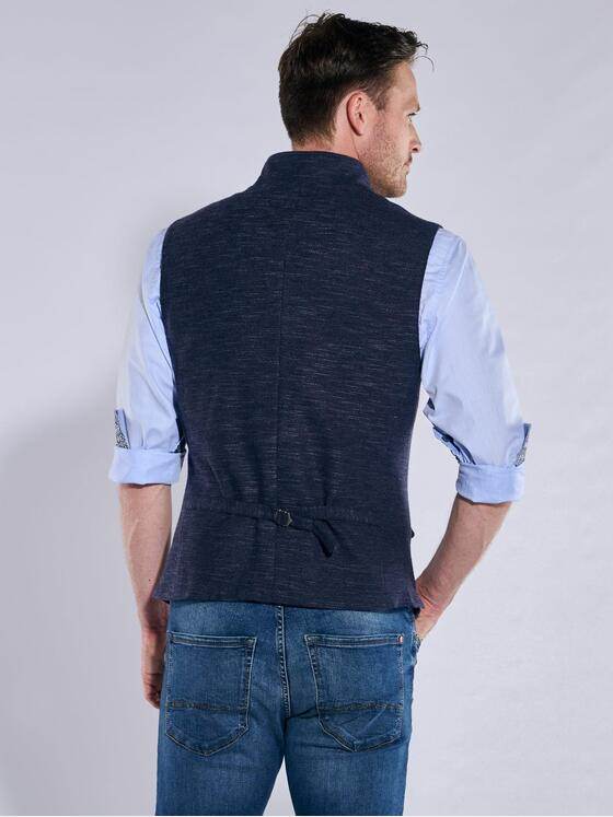 engbers Herren Sakko-Weste strukturiert Anthrazit 38139