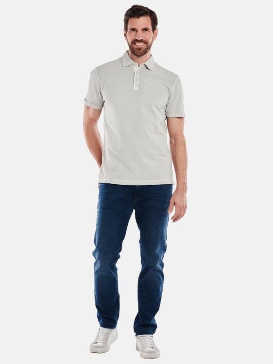 engbers Herren Polo-Shirt slim fit Grau 35125