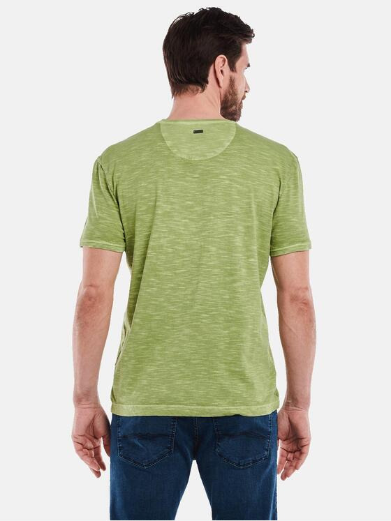 engbers Herren T-Shirt meliert Hellgruen 35126