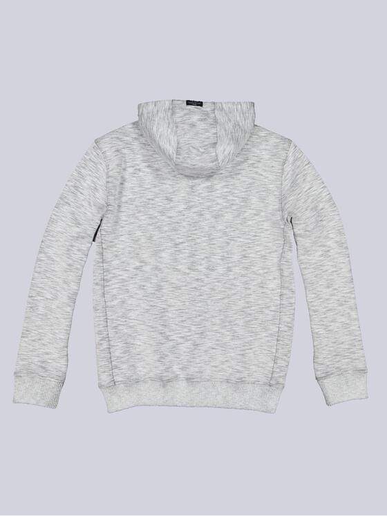 engbers Herren Sweatjacke meliert Reinweiss 33350