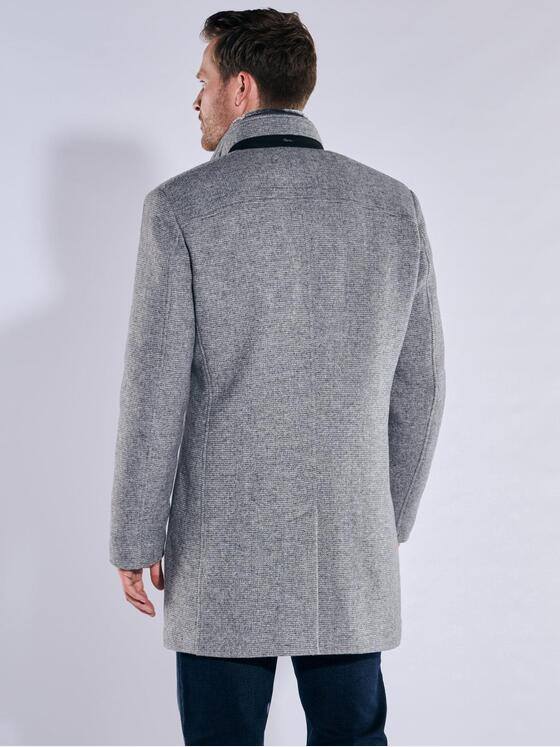 engbers Herren Mantel regular Grau 37541