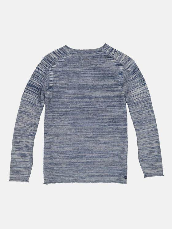 engbers Herren Pullover meliert Blau 34131