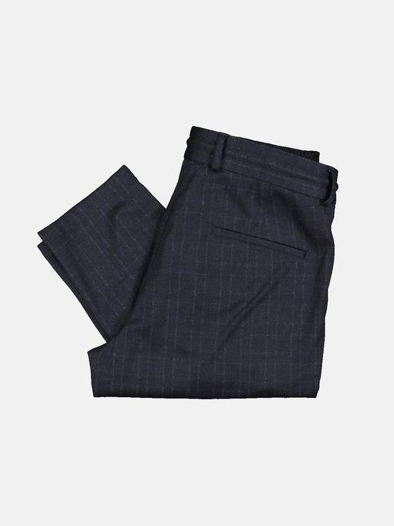emilio adani Herren Anzughose mit Tunnelzug Blau 33685