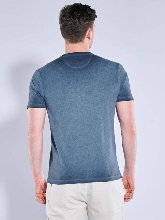engbers Herren T-Shirt uni Saphirblau 38973