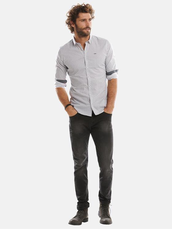 emilio adani Herren Hemd langarm Blau 30932
