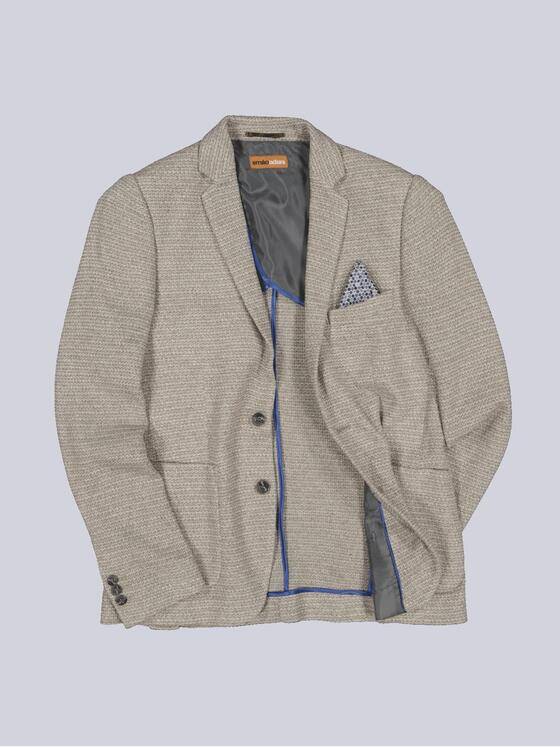 emilio adani Herren Sakko strukturiert Beige 34320