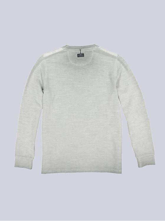 engbers Herren Langarm-Shirt strukturiert Grau 36358