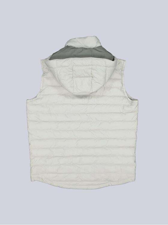 engbers Herren Weste mit abnehmbarer Kapuze Naturweiss 38374