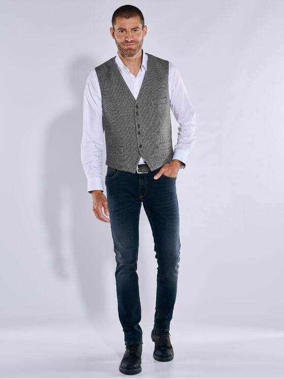 engbers Herren Sakko-Weste regular Grau 37545