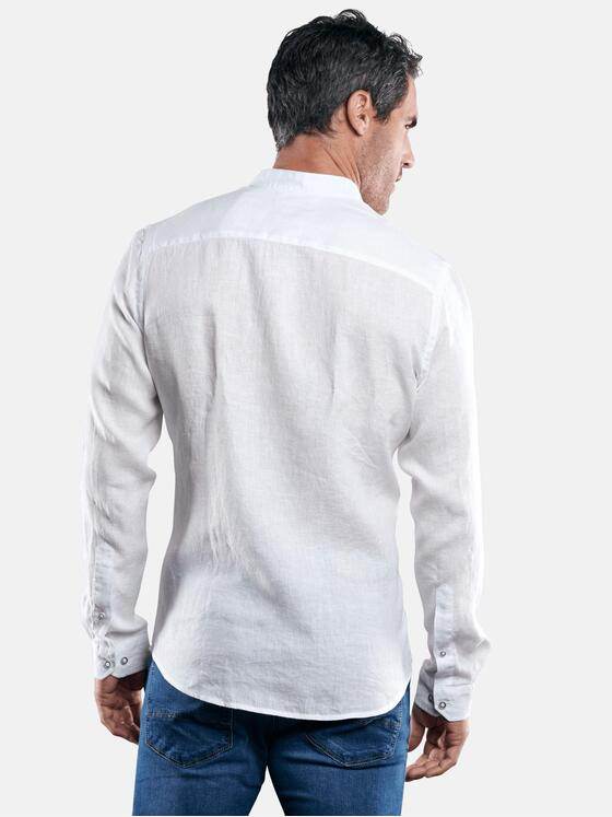 engbers Herren Hemd uni Reinweiss 29479